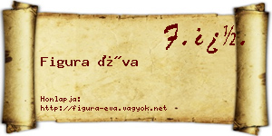 Figura Éva névjegykártya